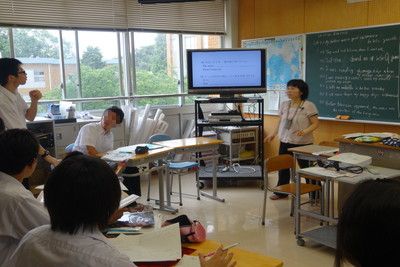 ６月２８日土曜日 筑波大学教員免許状更新講習会が本校で行われました 本年度の様子 その３