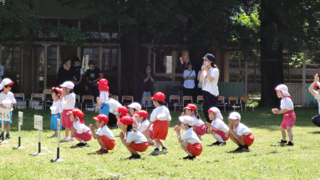幼稚部運動会 筑波大学附属聴覚特別支援学校